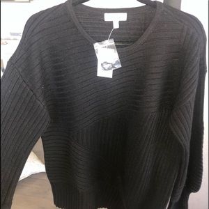 Neiman Marcus Cashmere Asymmetrical Sweater